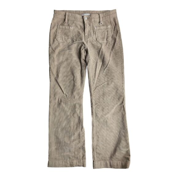Urban Outfitters beige corduroy flare pants size 6 nwot - Picture 3 of 8